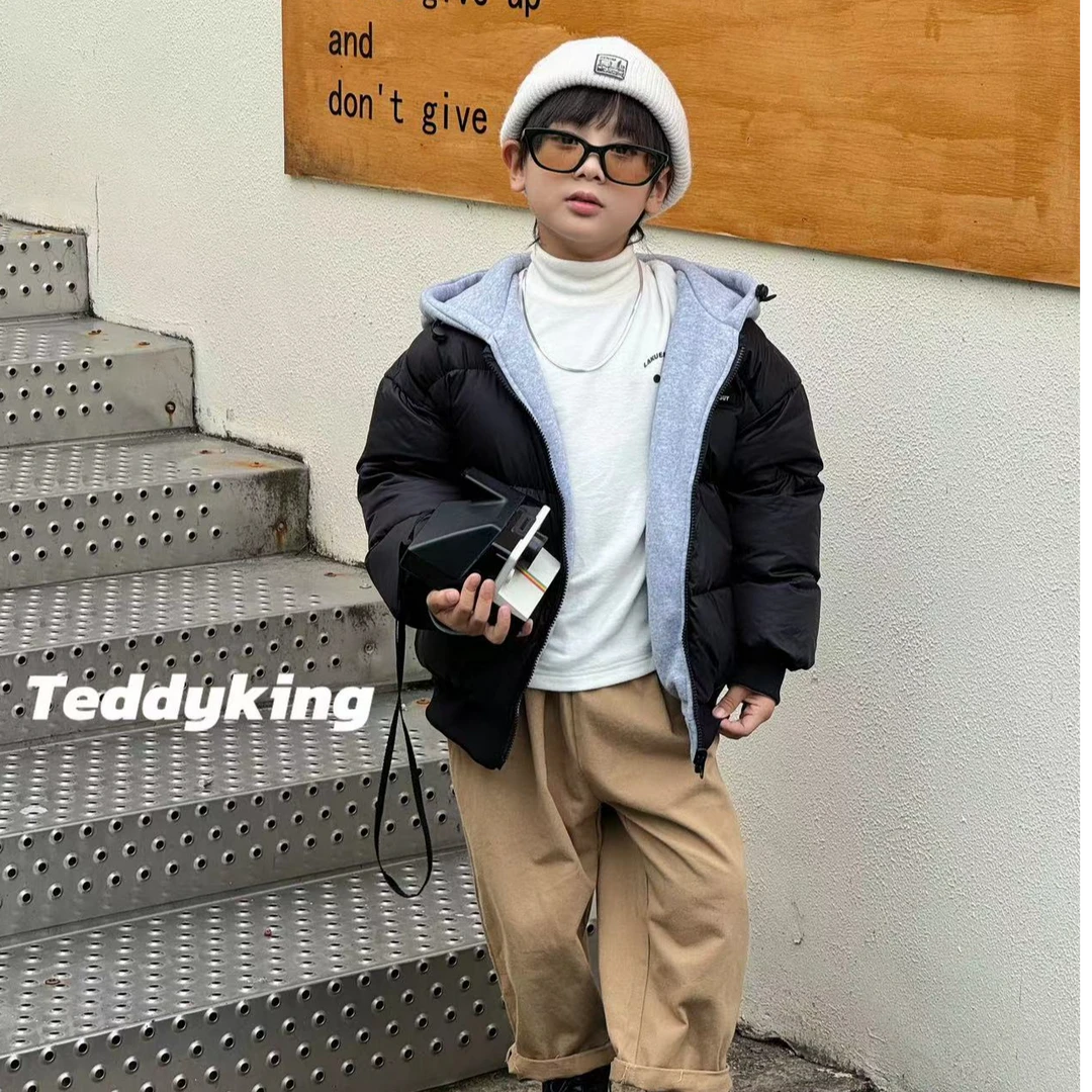 【Teddy King】2023冬 中小童 韩版 新款 羽绒服    TXB231258