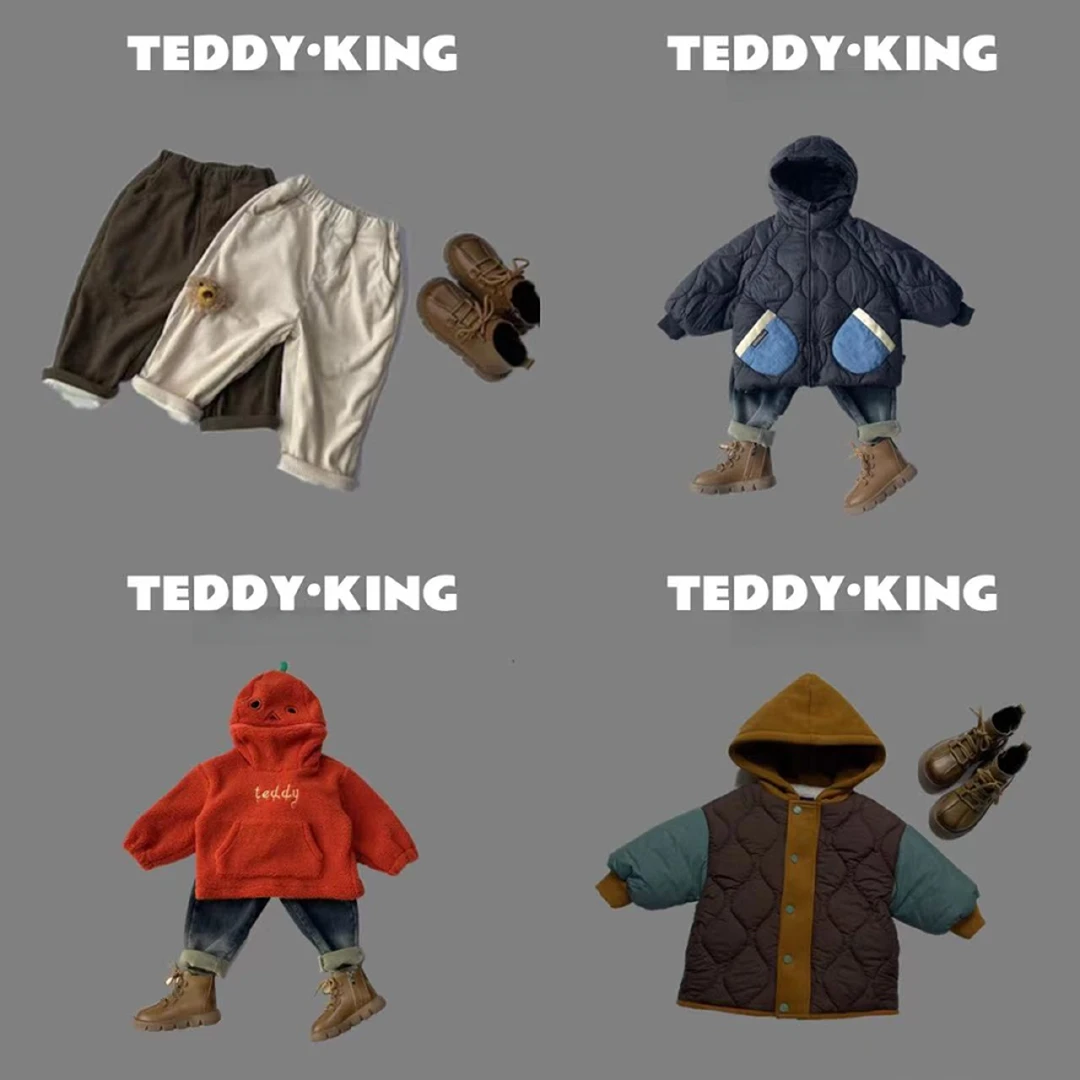 Teddy King/泰迪大圣2024冬中童T1-T50冬季羽绒服集合链接