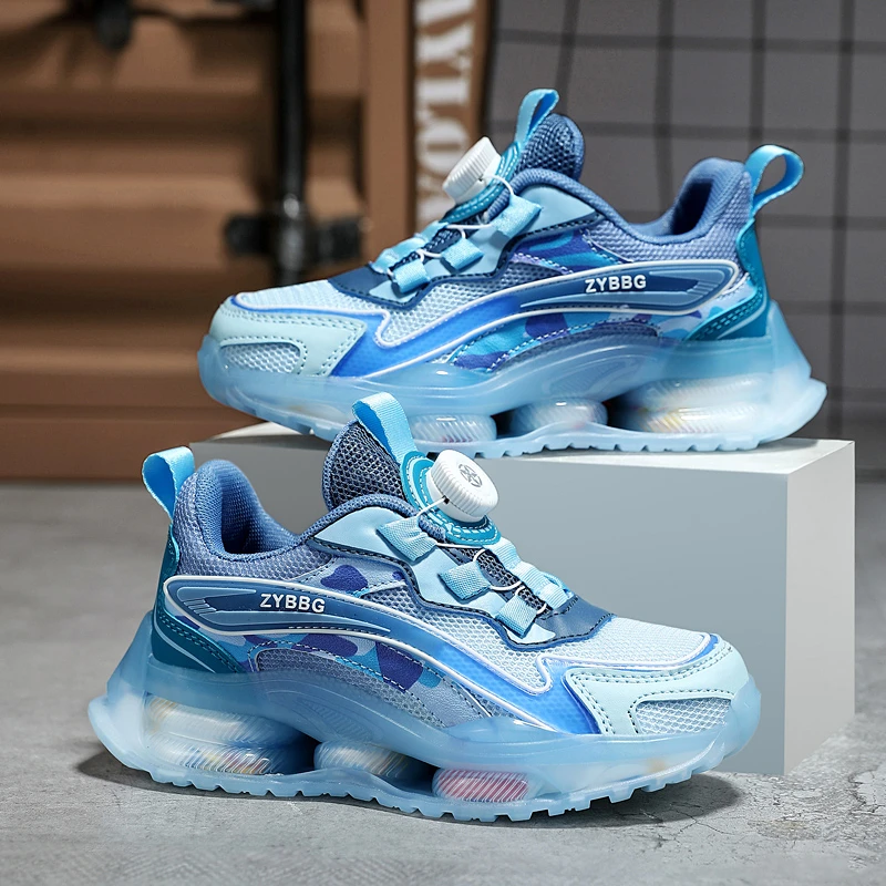 ABC IM男童鞋子春秋季新款儿童运动鞋网面透气男孩跑步鞋中大童女