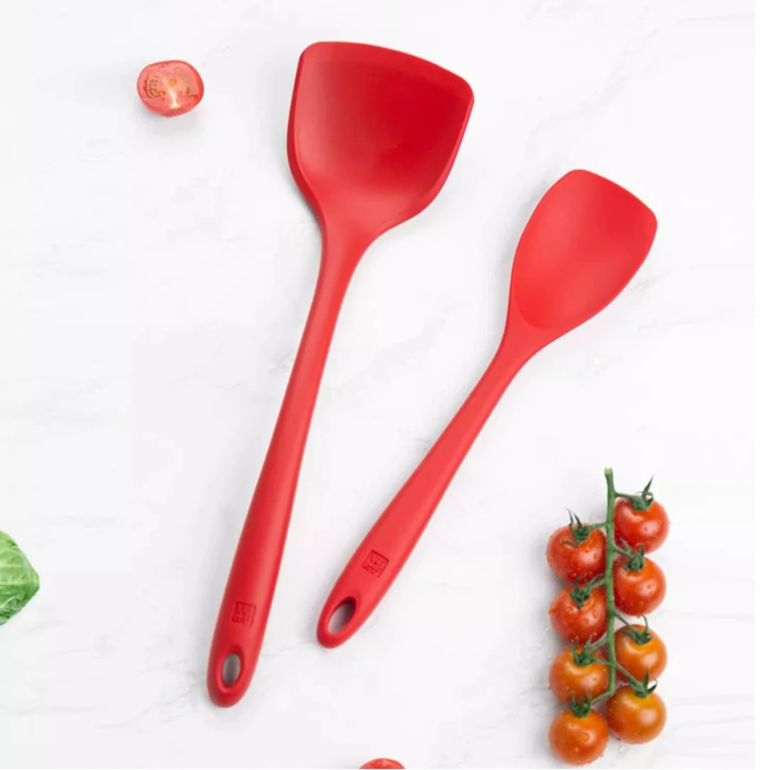 双立人 硅胶铲耐高温食品级护锅铲子不伤锅炒勺家用不粘锅搭档