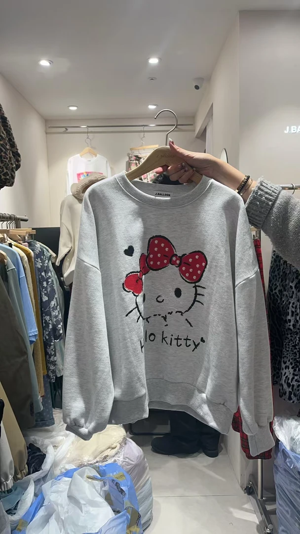 【no退no换】芳芳在韩国 东大门 秋冬入选好品质卫衣