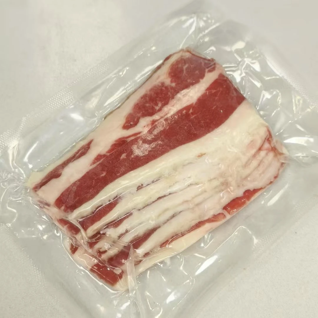 澳洲谷饲原切雪花肥牛200克一包涮锅烤肉肥牛片2斤顺丰包邮