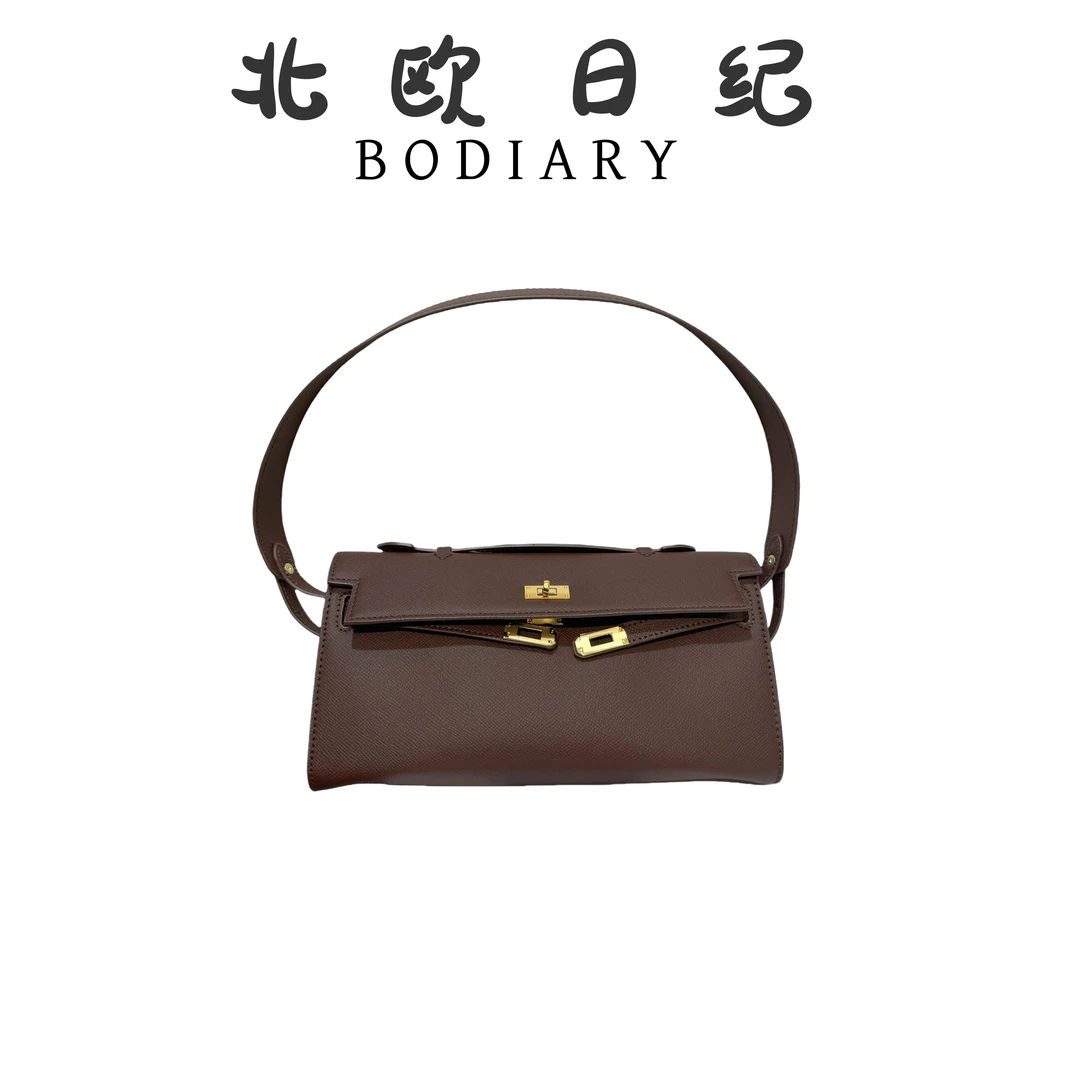 北欧日纪  【北欧日纪】5502-百搭大容量锁扣单肩手提腋下包