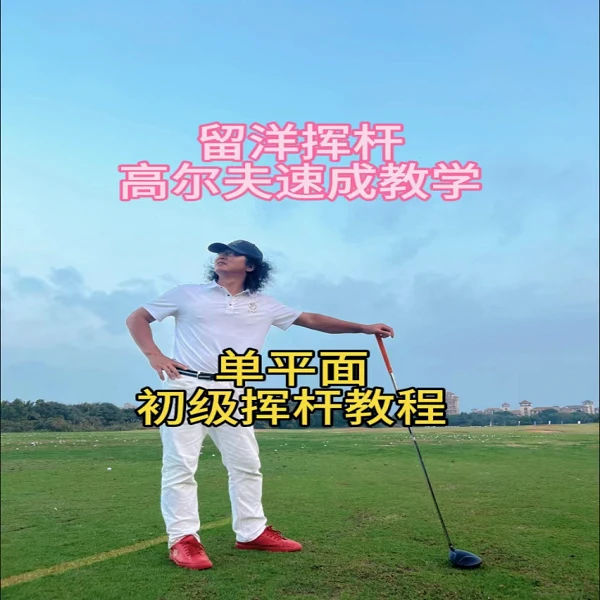 高尔夫成人速成教学（双平面）挥杆技巧 线上课程