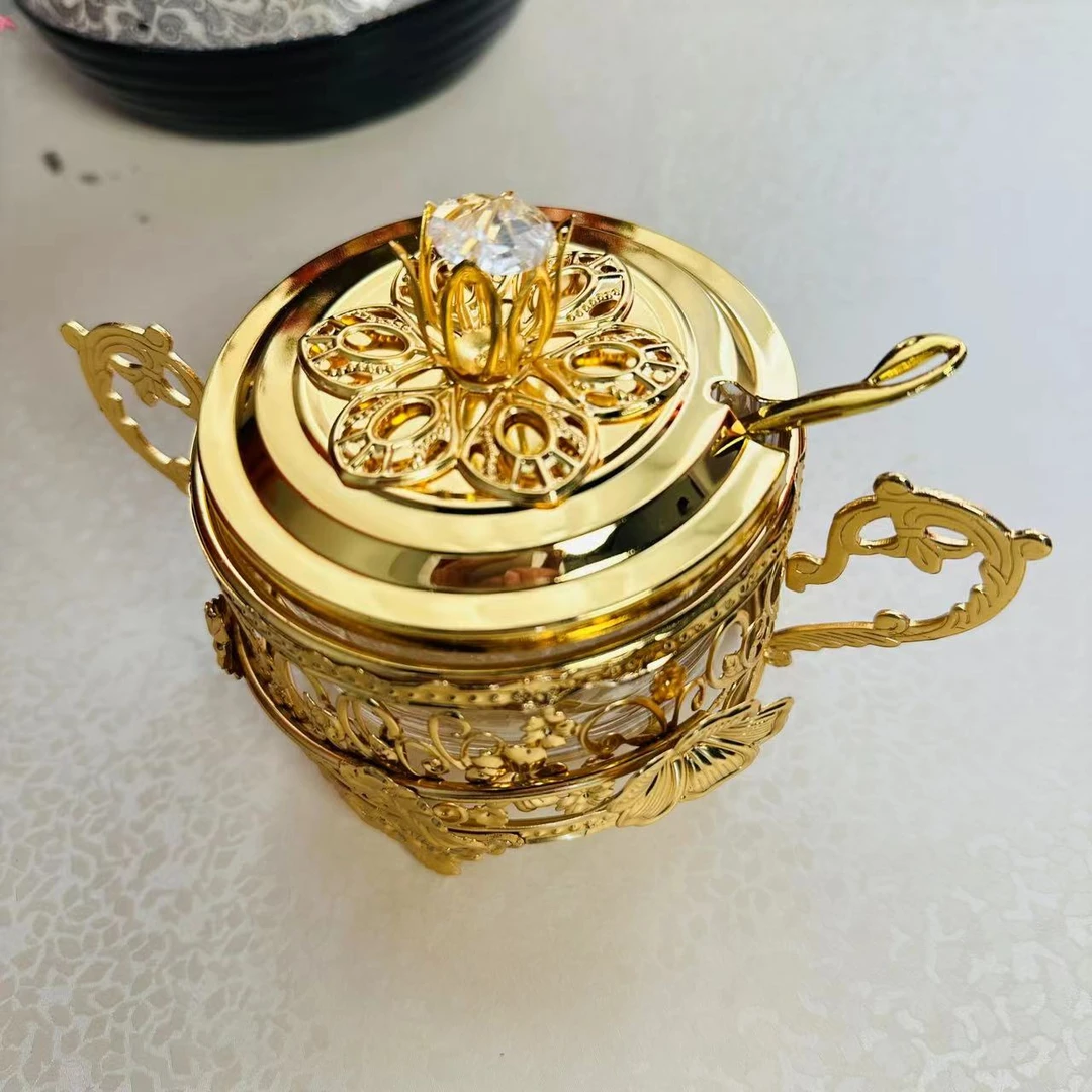 【新疆包邮】kandan 家用品调味瓶玻璃调料罐调味糖罐调料盒调料瓶