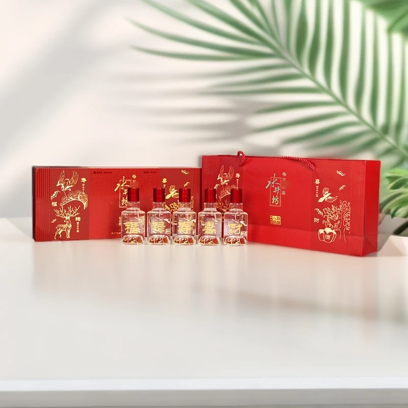 水井坊 第一坊酒福禄寿喜财小礼盒浓香型（非卖品鉴）52度100ml*5