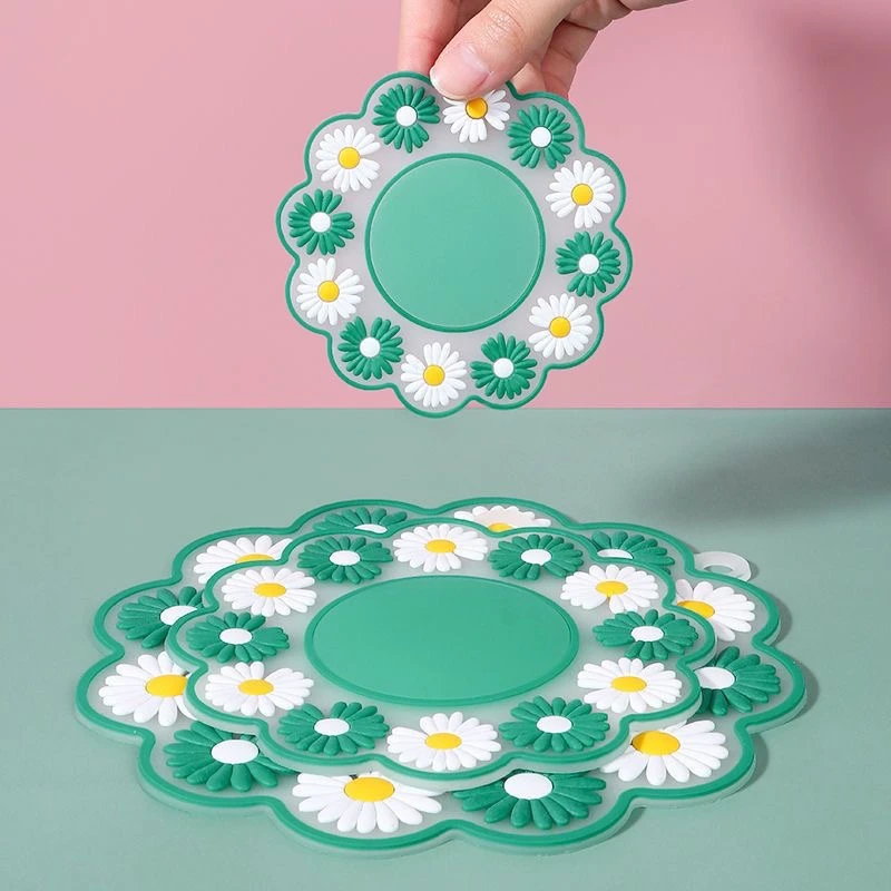 北欧风防烫隔热垫防水防油家用清新餐桌垫盘子垫碗垫杯垫桌面垫子