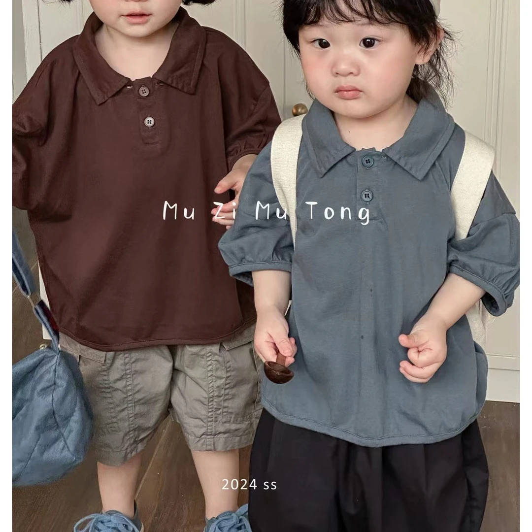 「小童」06137《中性》polo上衣