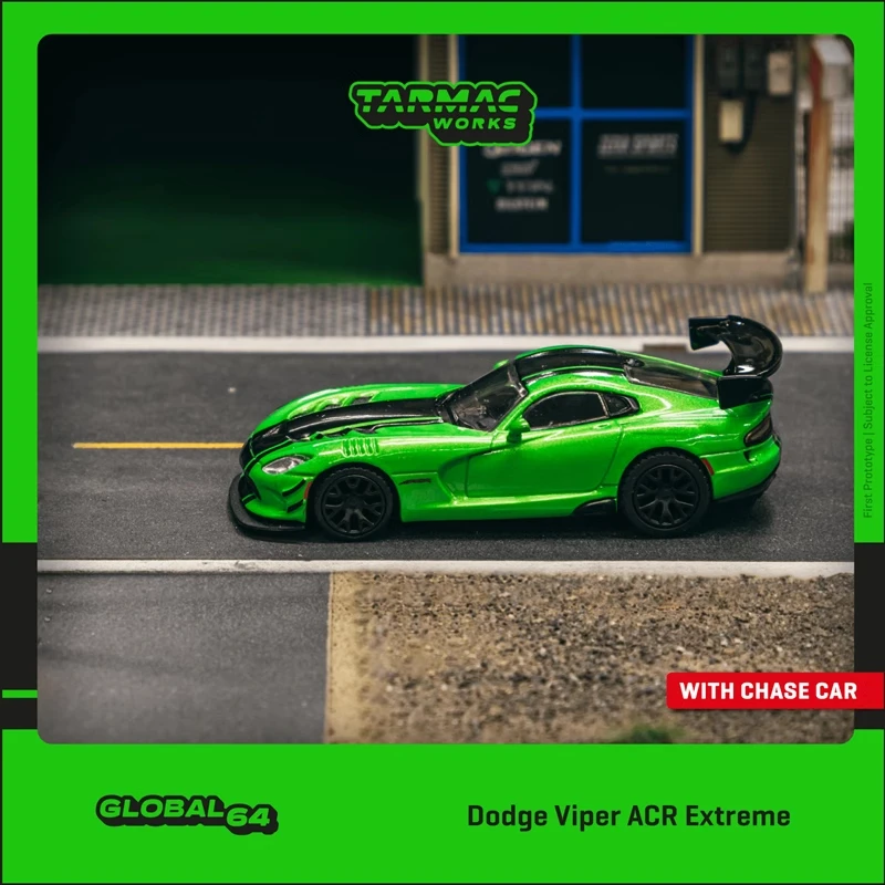 Tarmac Works TW 1:64道奇Dodge蝰蛇Viper ACR Extreme汽车模型