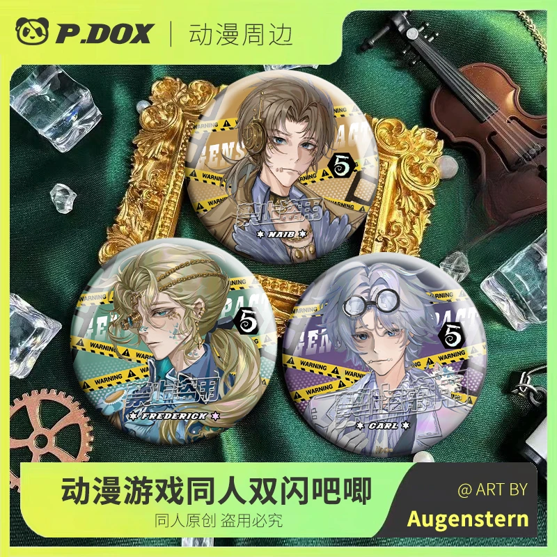 同人谷子第五人格周边动漫徽章挂件双闪吧唧囚徒约瑟夫先知调香师