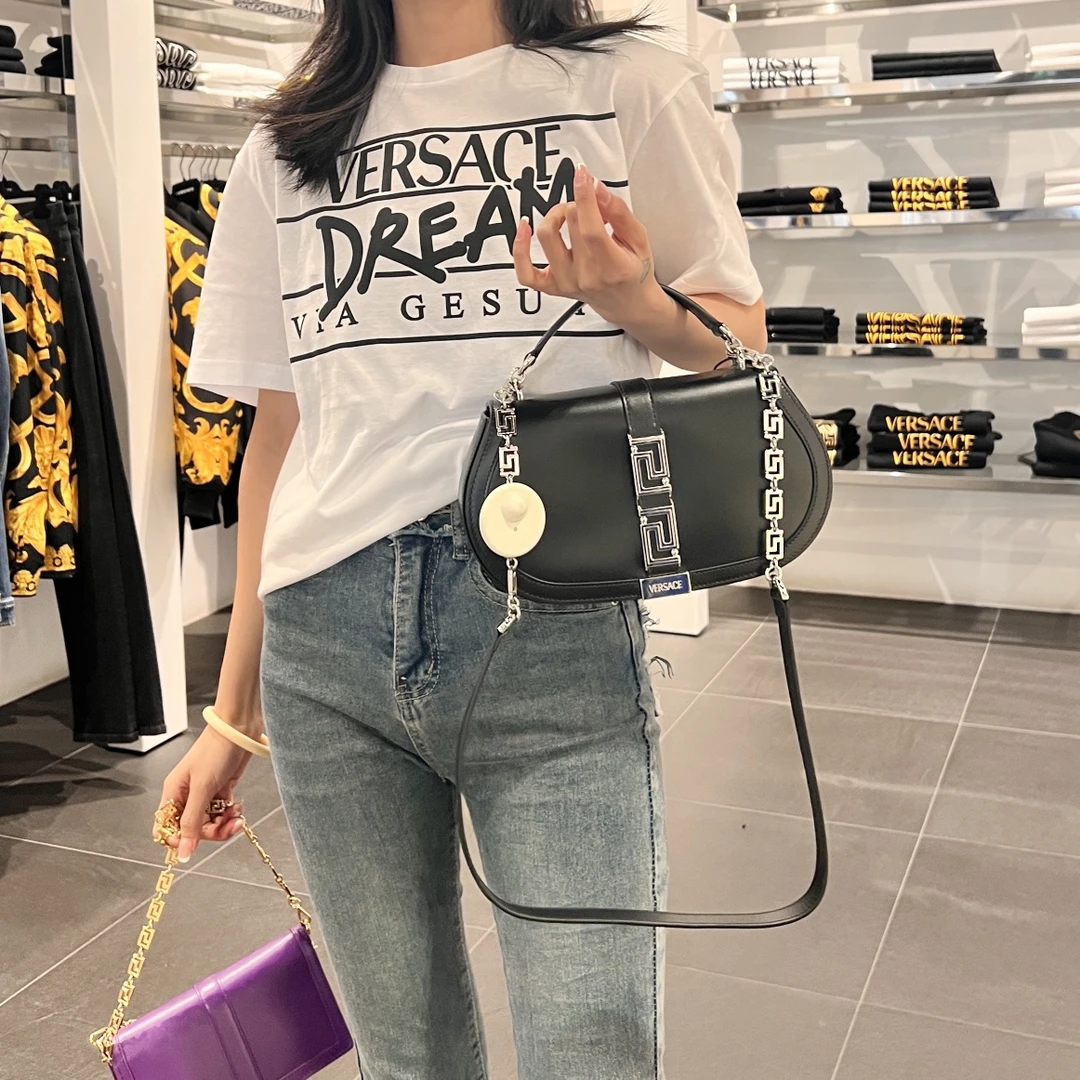 Versace/范思哲光面皮 手提包