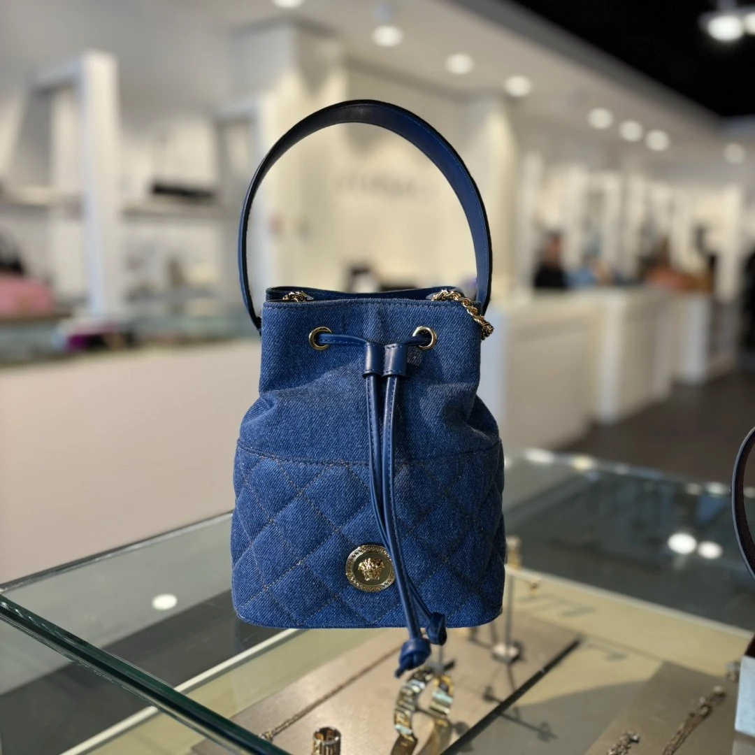 Versace/范思哲水桶牛仔女包