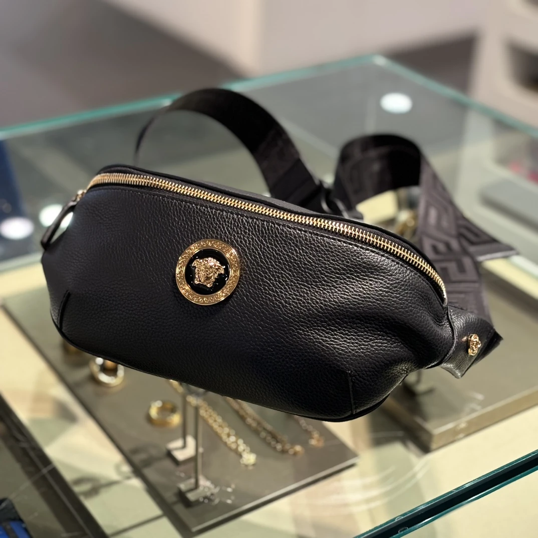 Versace/范思哲男士全皮腰包