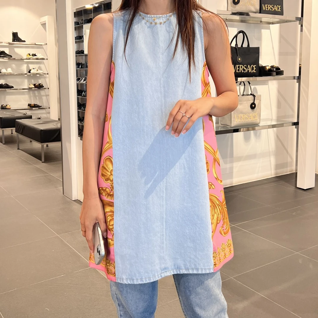Versace/范思哲牛仔连衣裙