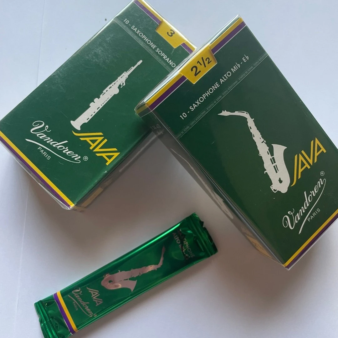 法国Vandoren弯德林绿盒高音/中音/次中音萨克斯哨片