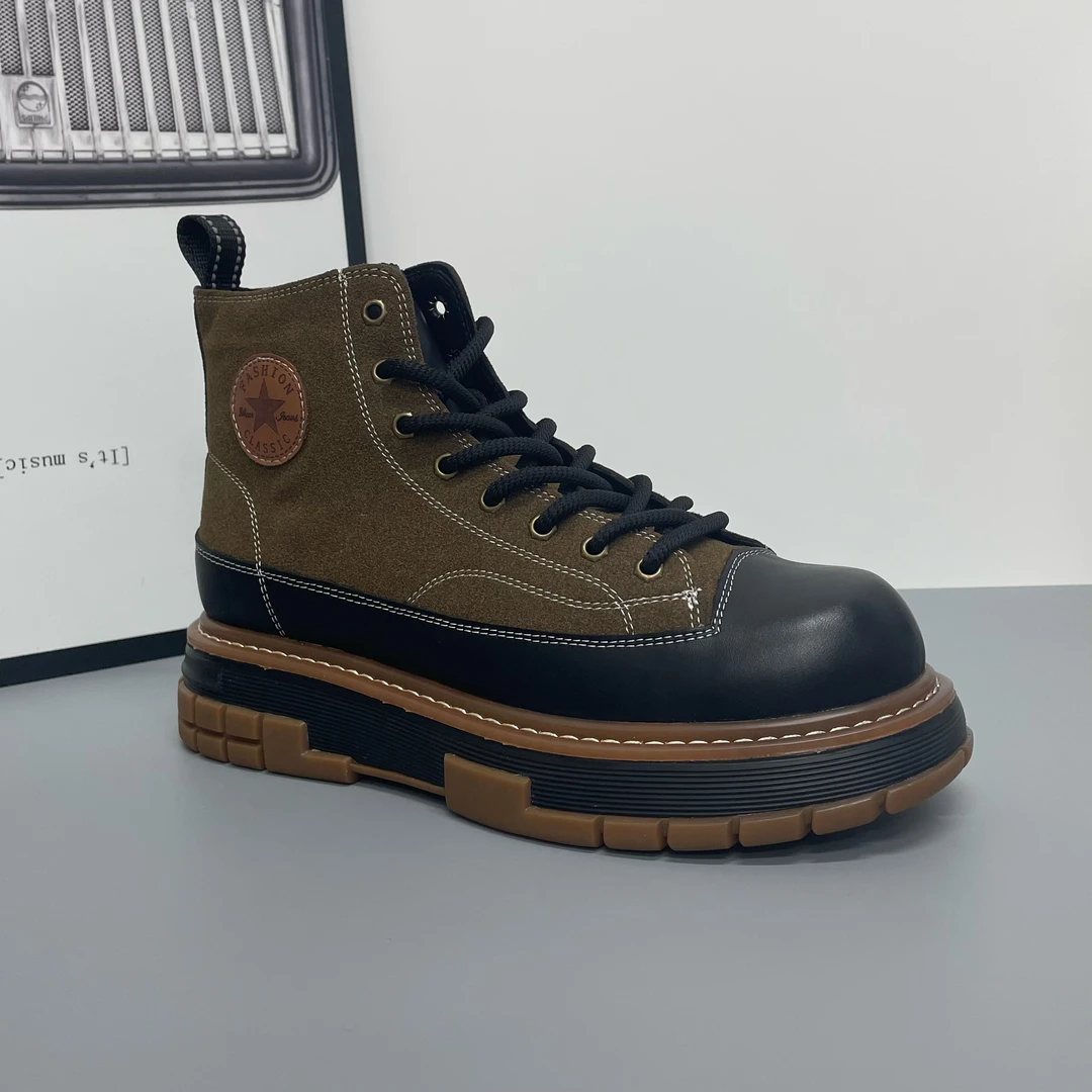 【8-33】男士马丁靴时尚厚底休闲靴男靴