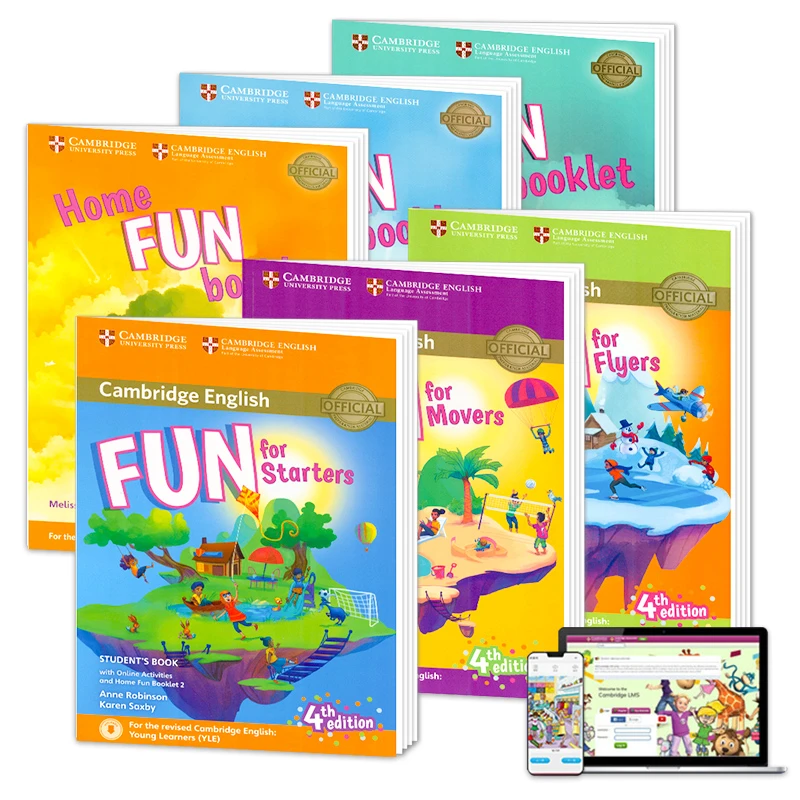 新版剑桥少儿英语YLE官方考试教材Funfor Starters Movers Flyers