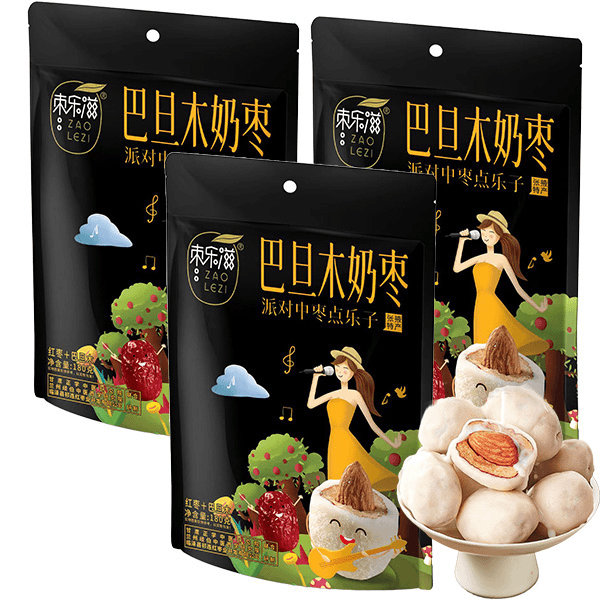 枣乐滋巴旦木奶枣180g