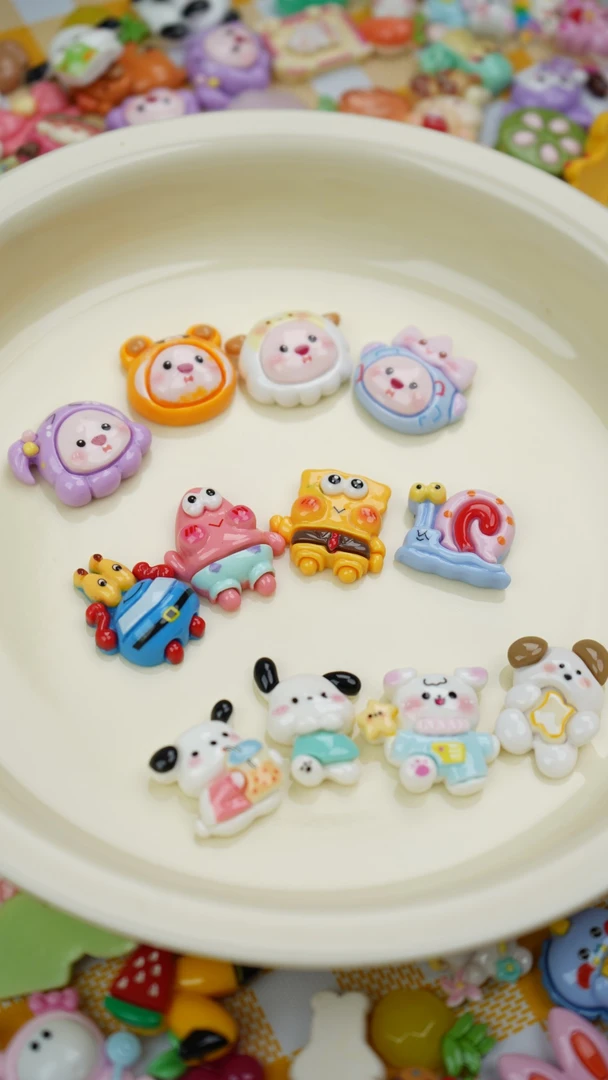 B--全新亮面小卡DIY饰品配件