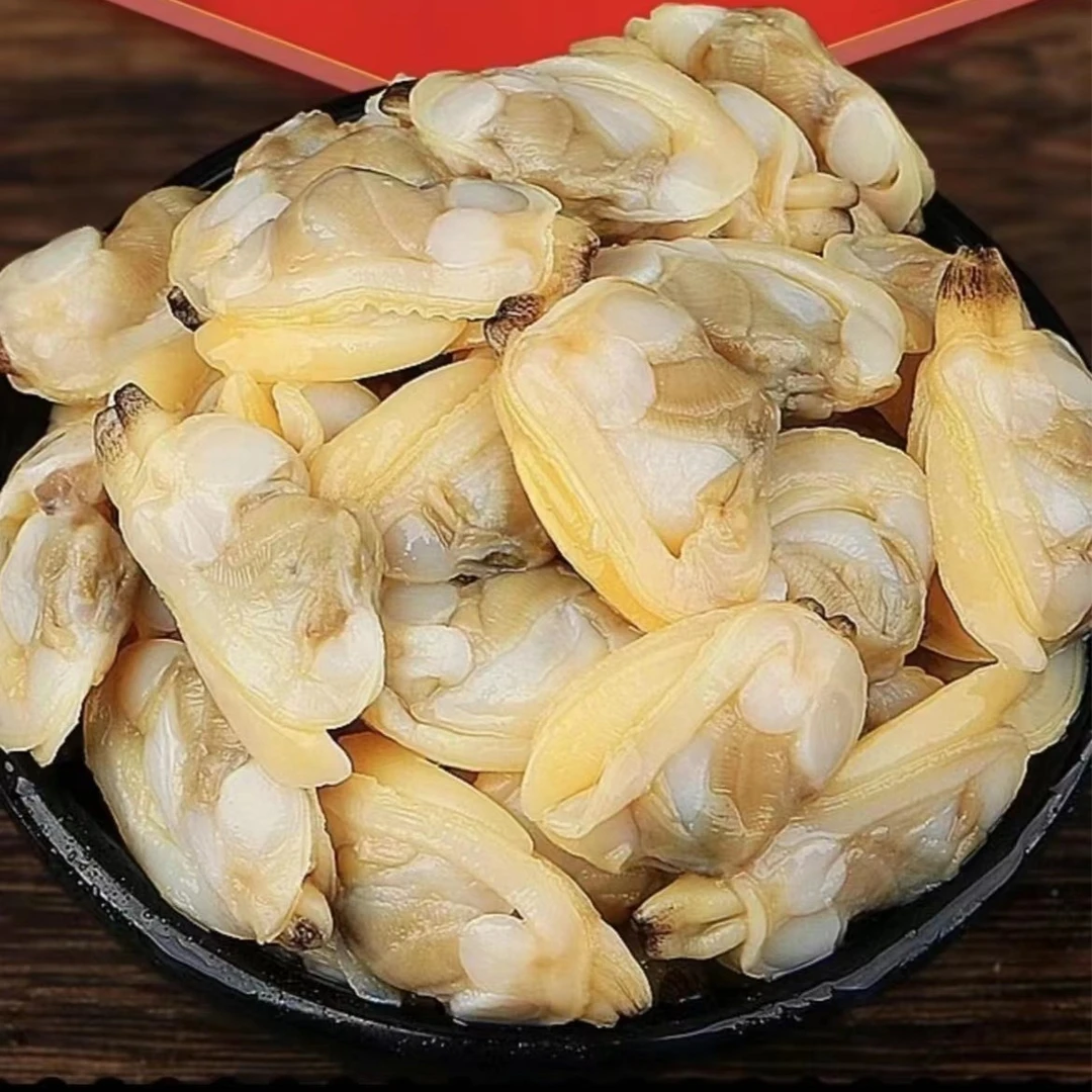 连云港发货  精选个大去壳无沙新鲜花甲肉 速冻锁鲜 3斤/箱