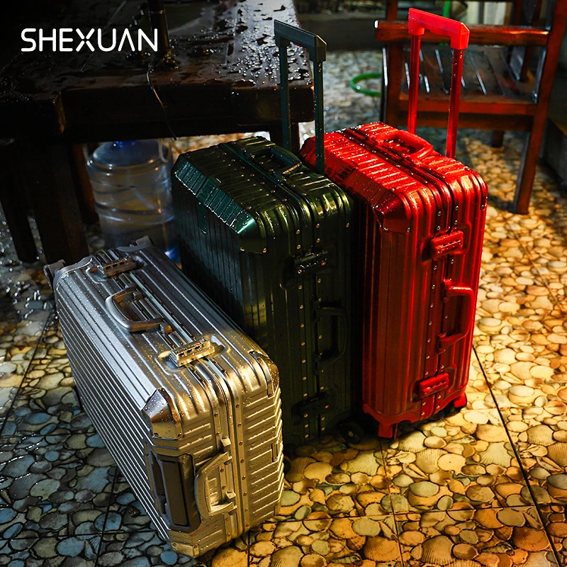 SHEXUAN/奢选行李箱大容量拉杆箱女结万向轮密码旅行登机旅行箱子