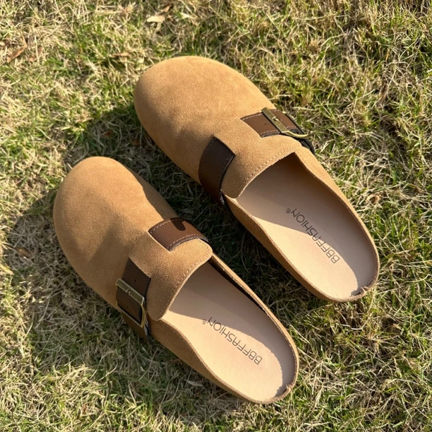 休闲夏季软底鞋平底春夏网红复古半拖舒适时尚