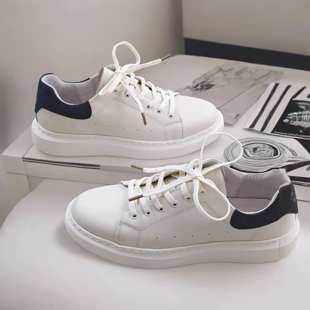 新出男麦昆鞋，头层内外全皮，轻底缝真线皮垫，高档休闲舒适[胜利]