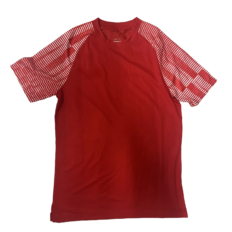 官方球员训练比赛短袖 红色
