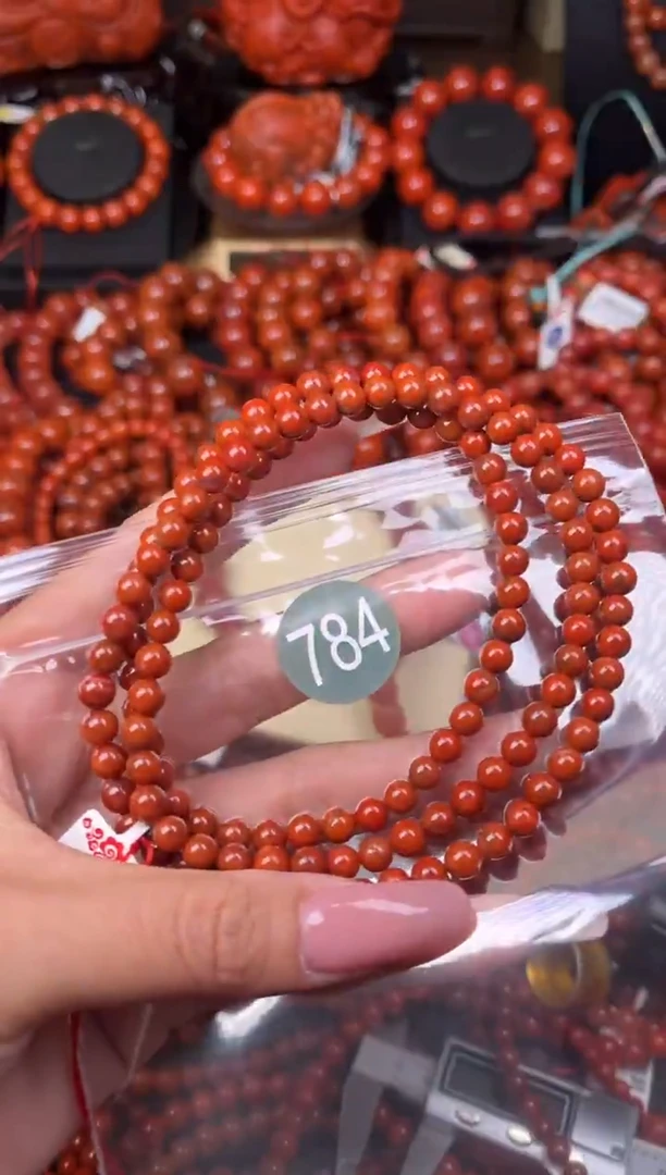 【闪购商品】南红玛瑙珠宝奇石未镶嵌784-5+