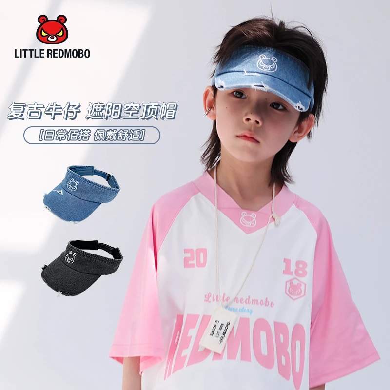 【魔霸眼睛】牛仔遮阳帽儿童夏季潮流个性时尚潮童装帽子 XZ-MB456