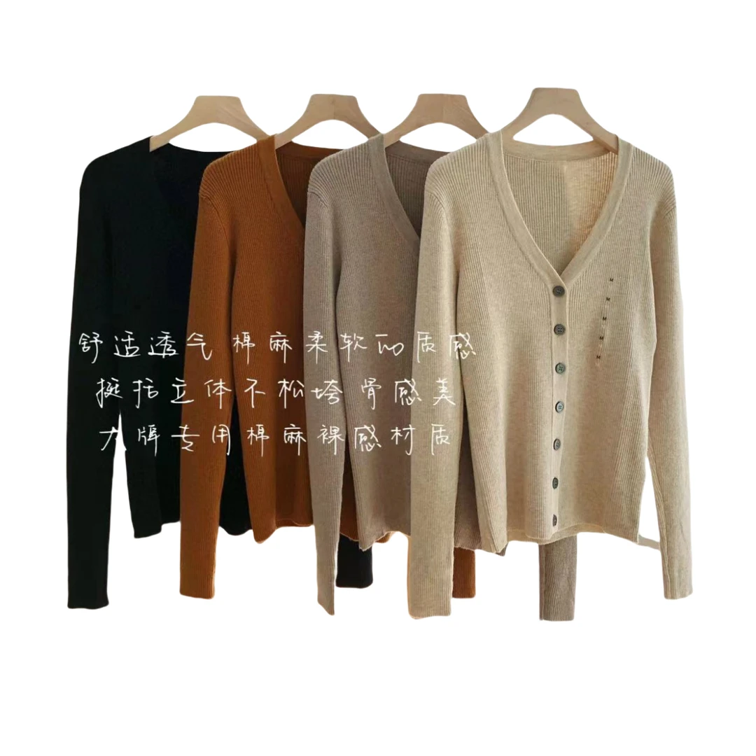 【YLANGENE】简约百搭羊毛针织开衫8222FD