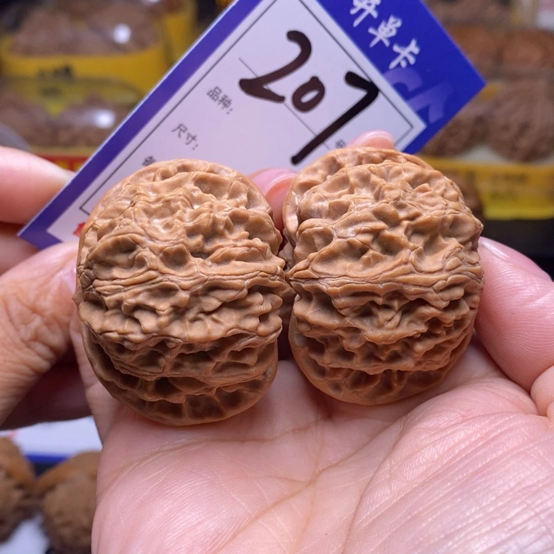 文玩核桃把件207号苹果44尺