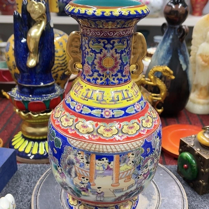 茶盏瓷器摆件瓷器摆件