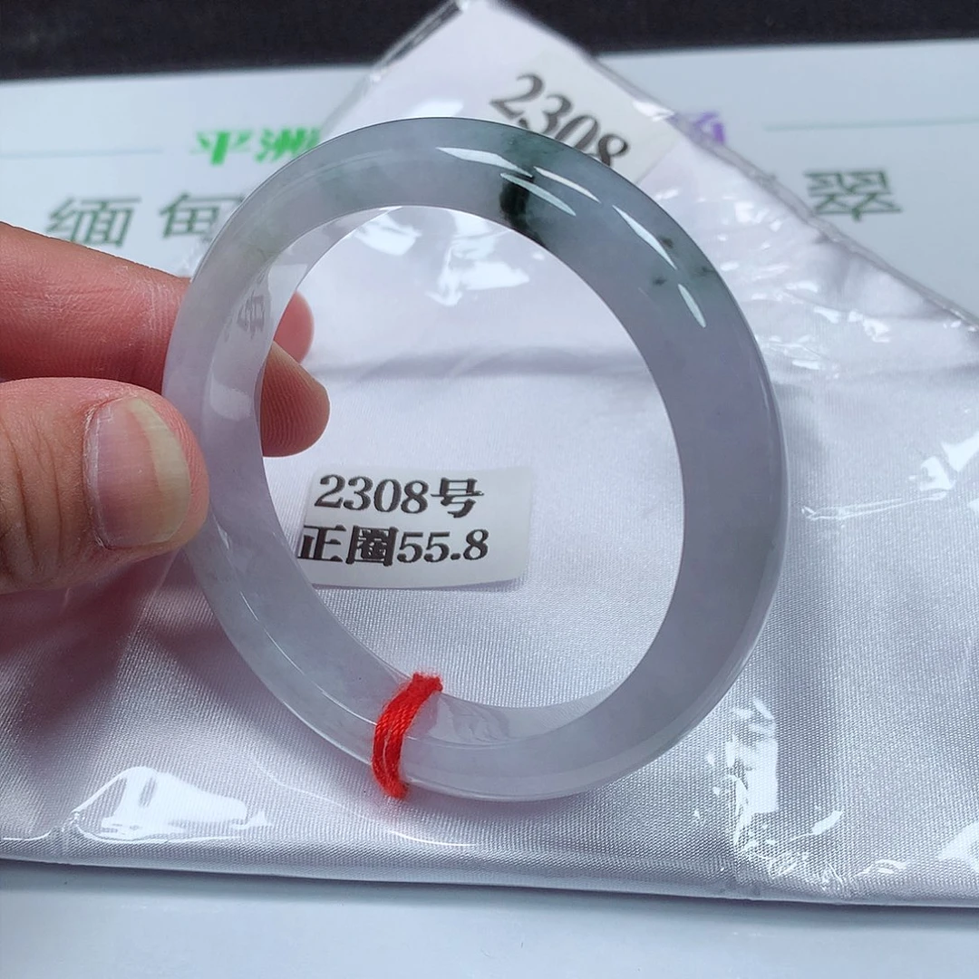 【闪购商品】翡翠手镯未镶嵌初**2308号