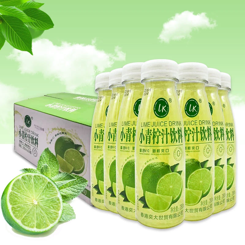 【乐其出品】小青柠汁饮料富含维C 新鲜爽口 原汁原味280ml