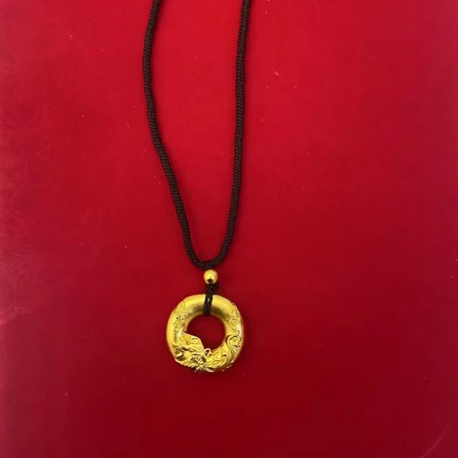 合金吊坠 合金吊坠 合金凤平安扣男女精品时尚吊坠