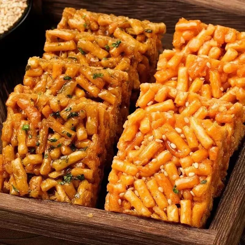 老式沙琪玛硬脆莲子酥香葱味萨其马解馋追剧糕点怀旧特产零食小吃