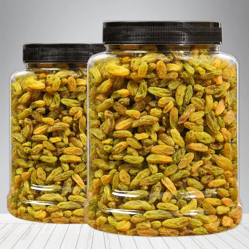 新疆绿宝石葡萄干大颗粒500g/罐装果干蜜饯零食烹饪250g/袋