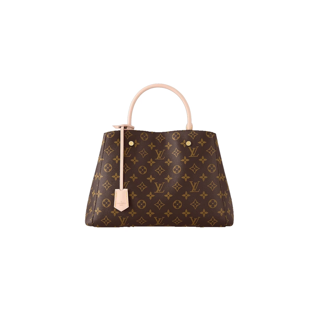 95新 LouisVuitton/路易威登 壹所奢品/lv蒙田中号/经典老花