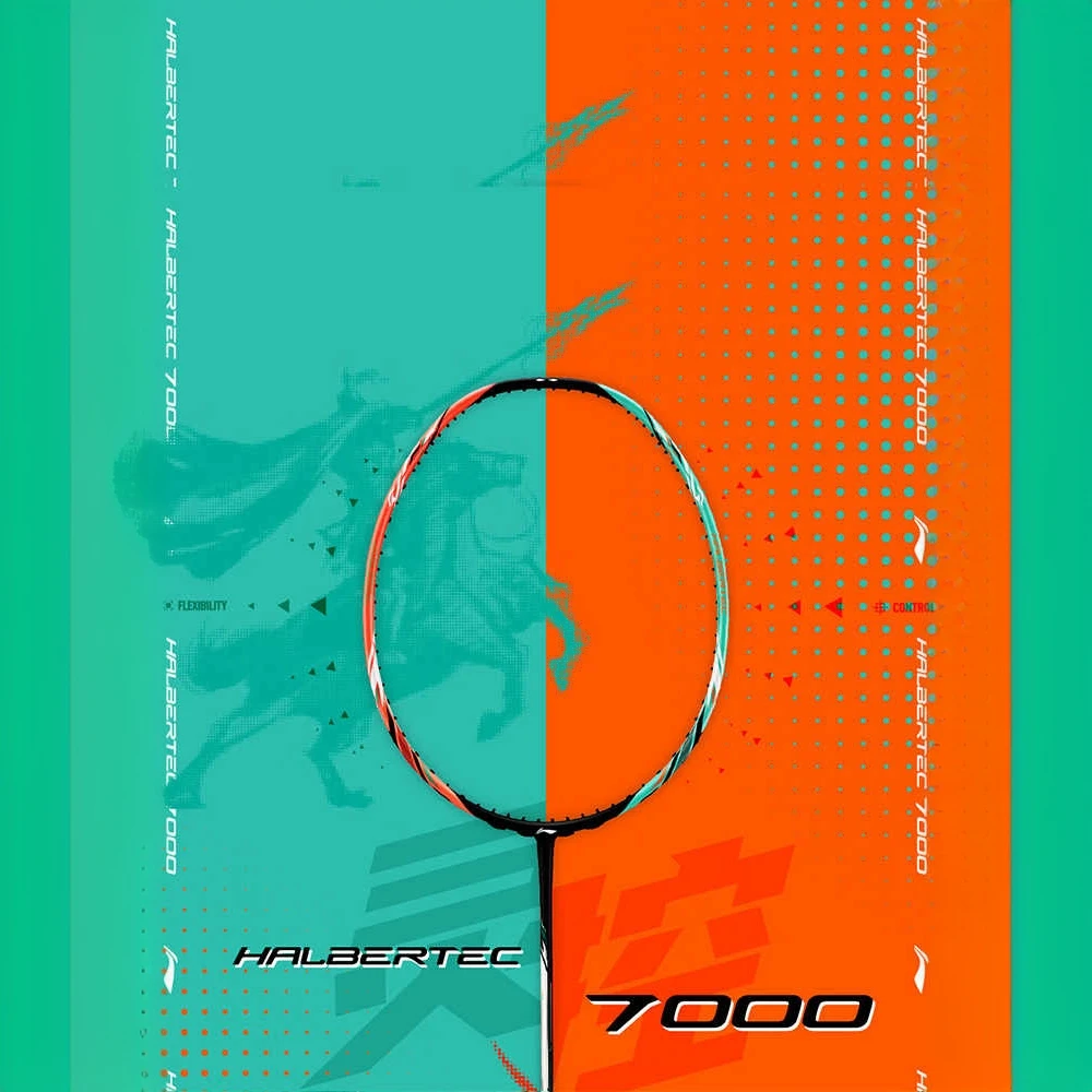 LI-NING李宁羽毛球拍战戟7000均衡型单拍全碳素纤维控球型