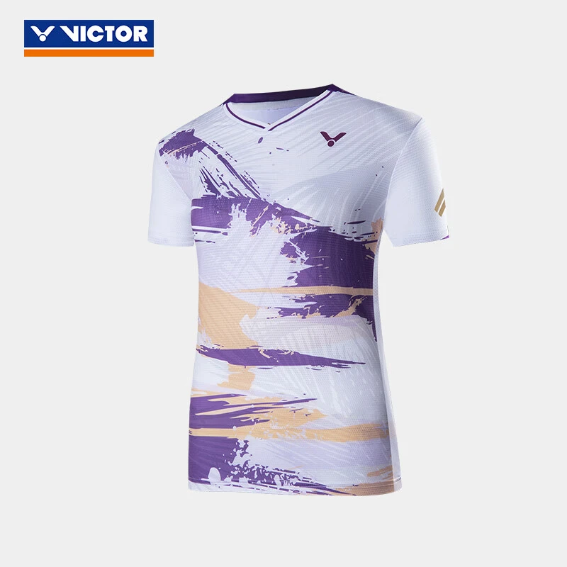 威克多VICTOR羽毛球服戴资颖专属系列男女款舒适T-35000大赛服