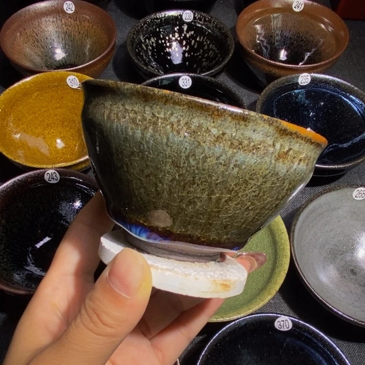 茶盏用****6龙窑柴柴手工制作