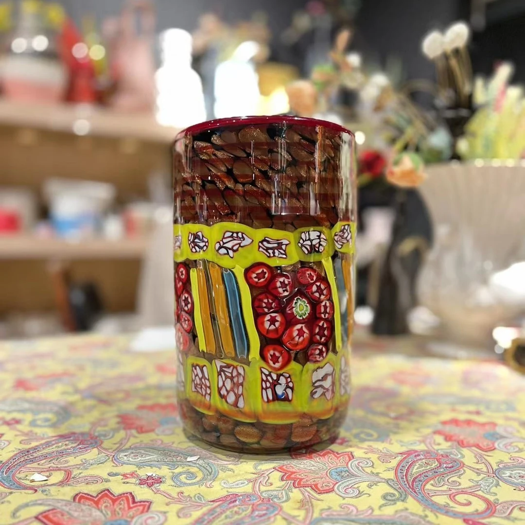 屋里进出口好物推荐北欧风摆件家居客厅装饰品工艺品摆件琉璃花瓶