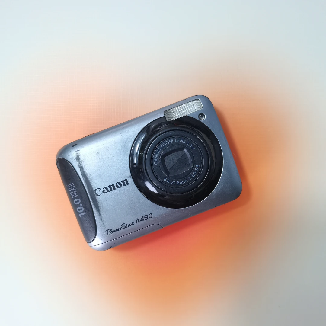 9新 Canon/佳能 a490 1000万像素 3.3倍光学变焦冷白皮人像闭眼入