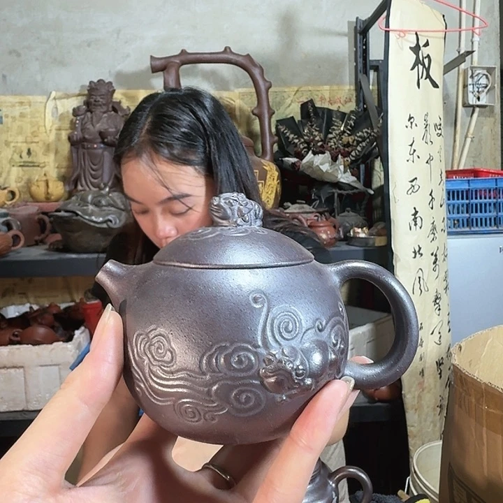 紫砂茶壶全手工制作