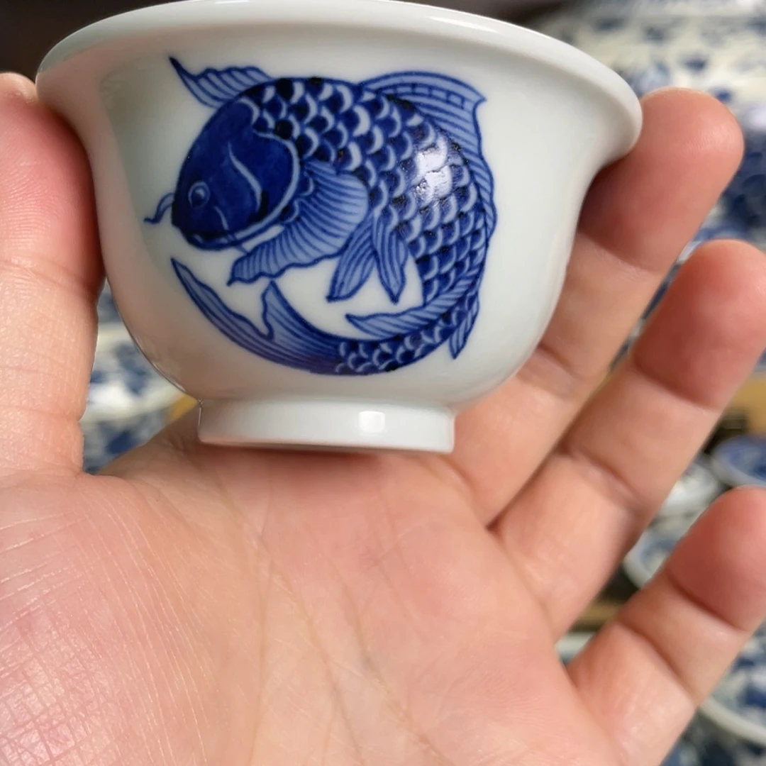 【闪购商品】陶瓷团鱼