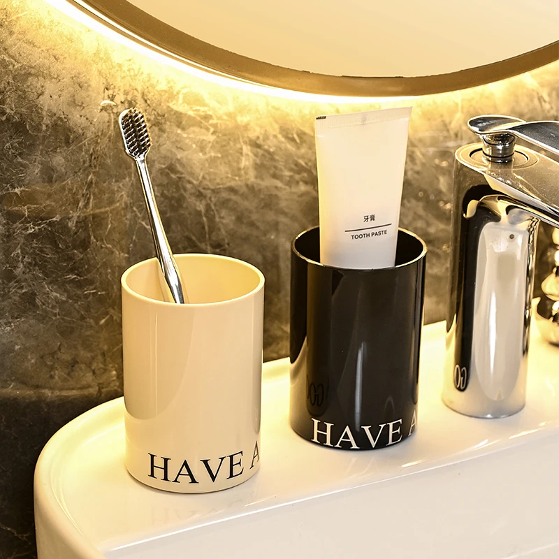 情侣漱口杯刷牙杯子网红爆款2024年新款家用洗漱杯轻奢简约牙具杯