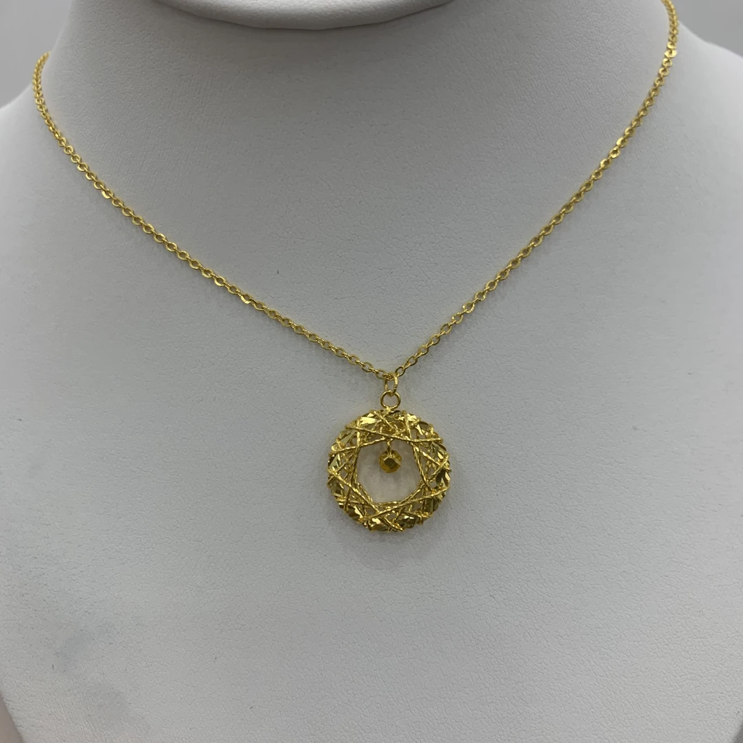 【不支持七天无理由】足金999捕梦网套链轻奢时尚款