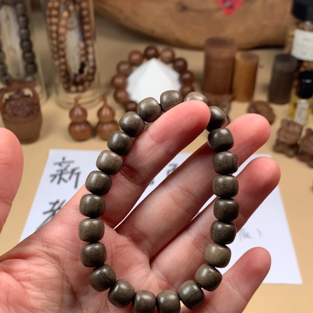【闪购商品】檀香木手串/手链8x9老山檀香阴沉微瑕