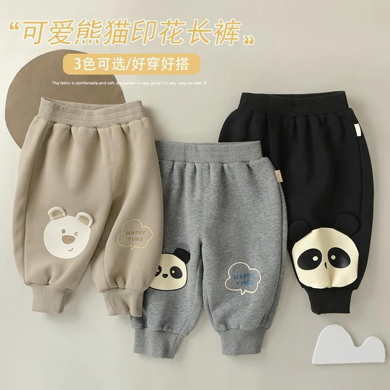婴儿衣服男童运动裤长裤子秋装春秋儿童女童宝宝小童休闲